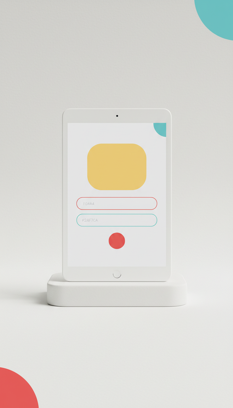White-Label Web App Login Interface